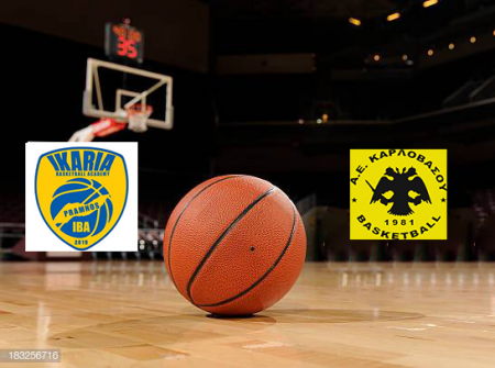 ΠΡΑΜΝΟΣ ΑΟ -ΑΕΚ (50-61) για το πρωτάθλημα ανδρών 2019-2020